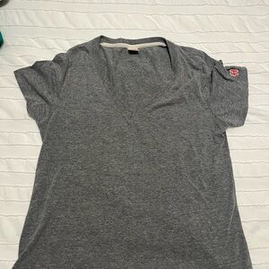 Gray V-Neck Homage T-Shirt